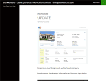Tablet Screenshot of danmontano.com